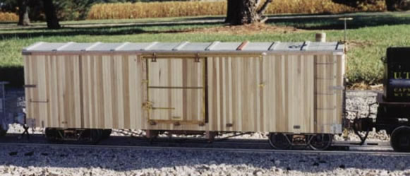 parts drawing of D&RGW box car